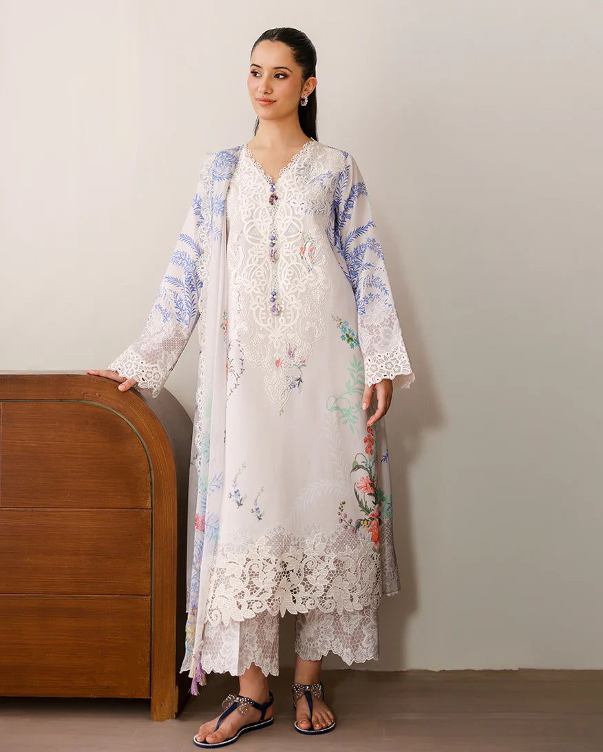 ROHEENAZ SUNLIT TALES PRINTED IVORY GLEAM