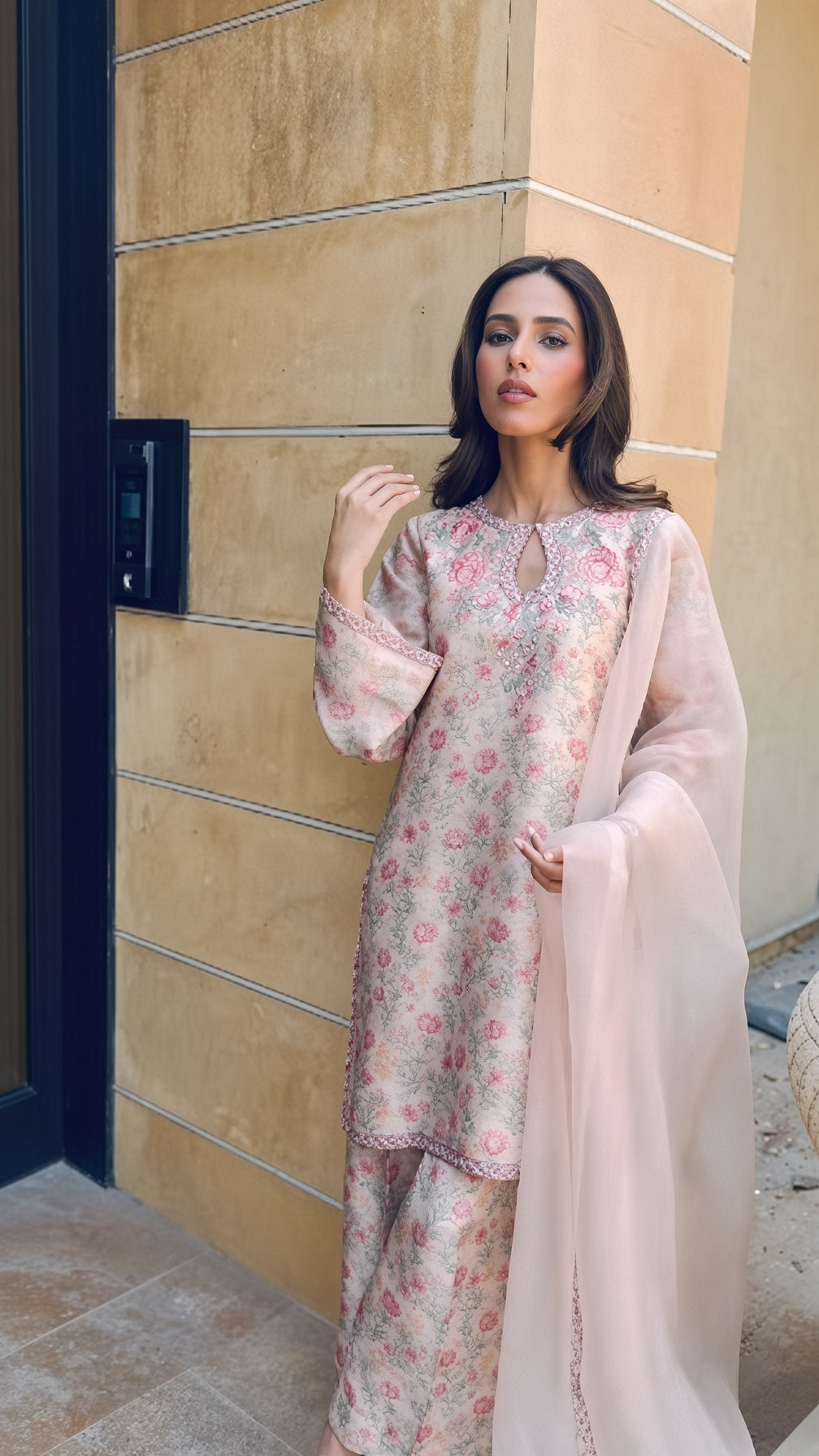 RIFFAT & SANA JJ-12 PINK 3PC