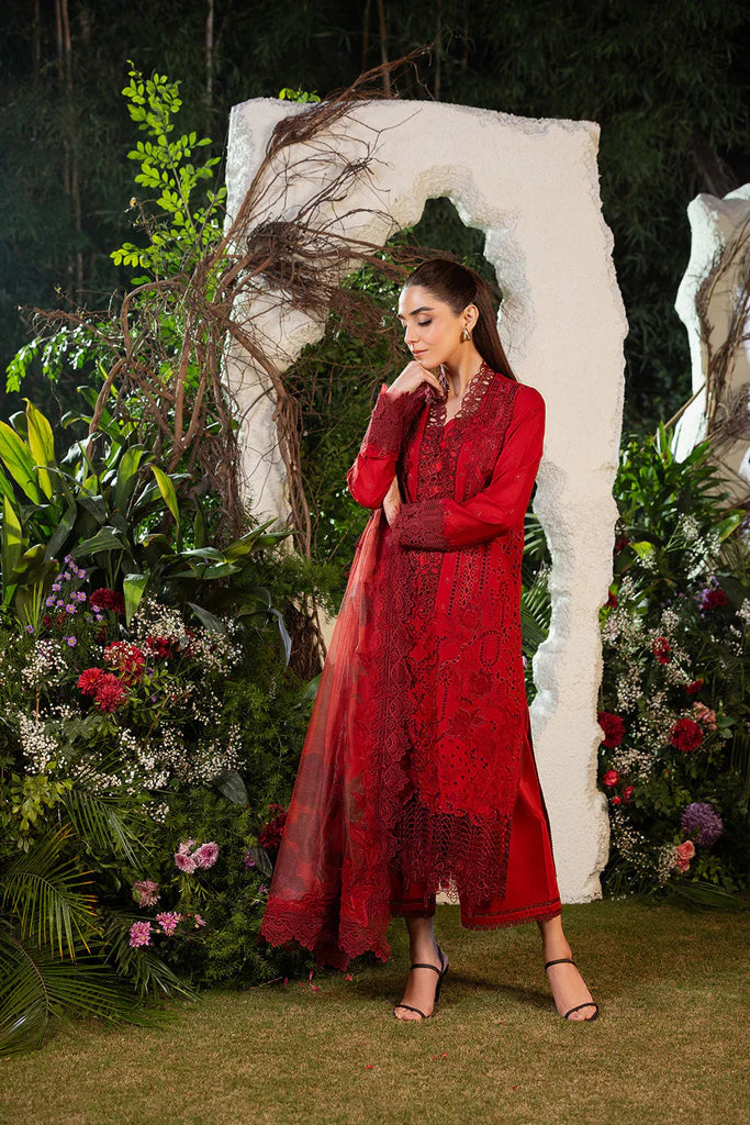 STITCHED BY CC SOBIA NAZIR LUXURY LAWN D-03A 3PC