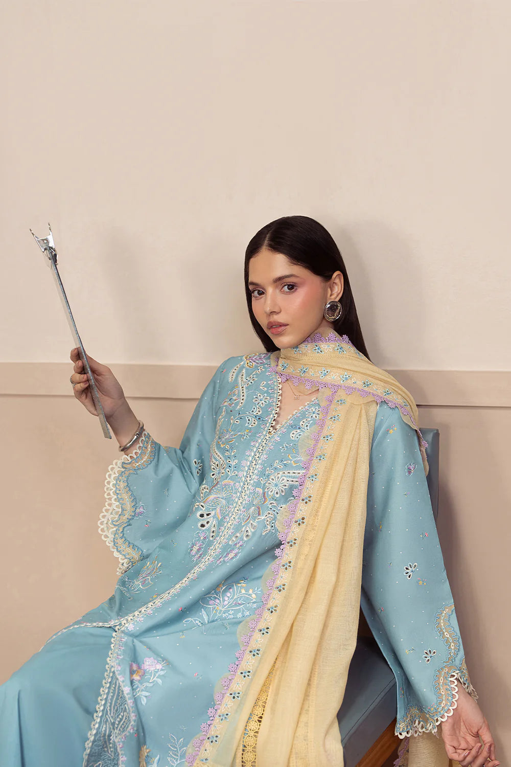 AYZEL BREWED LUXURY LAWN EMBERL