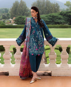 PUBLIC WOMENSWEAR LILAS SUMMER UNSTITCHED LAWN D-5A