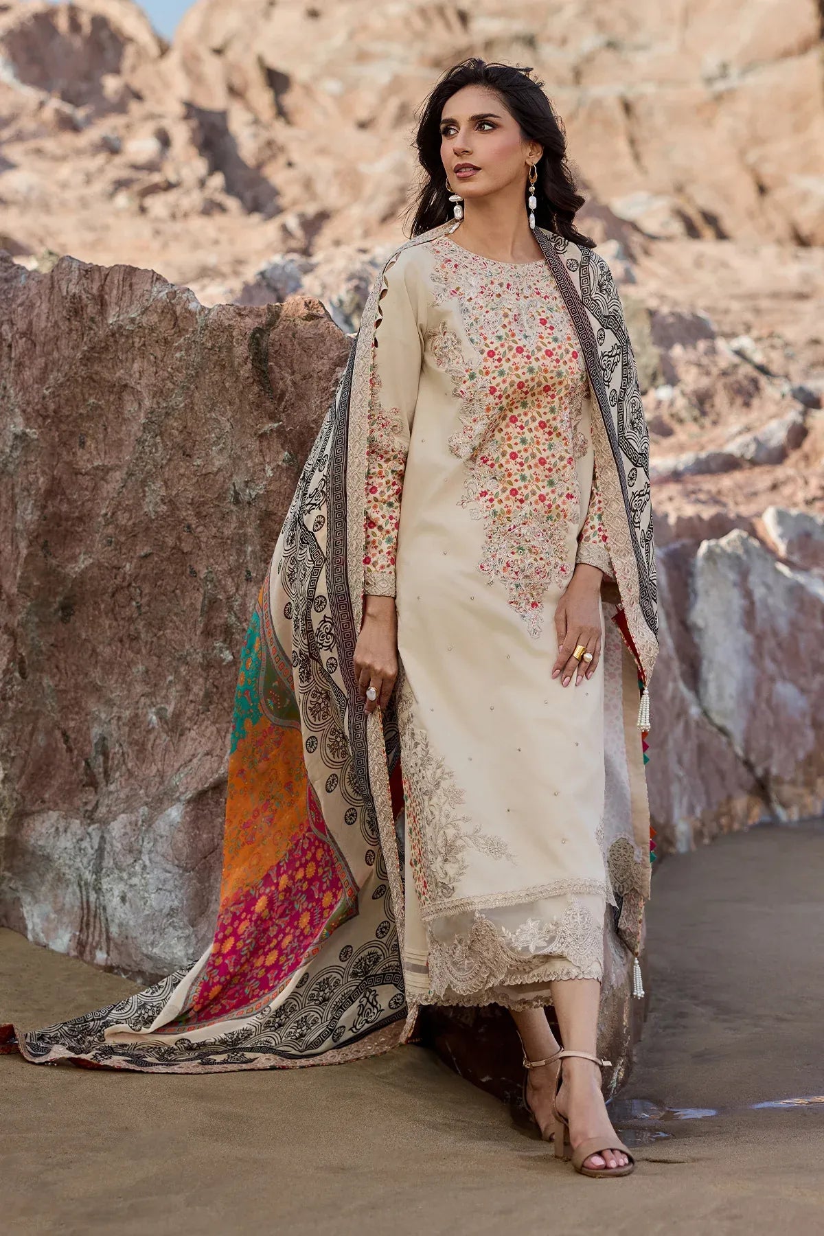 CHARIZMA SUNSHINE UNSTITCHED LAWN CSN6-01