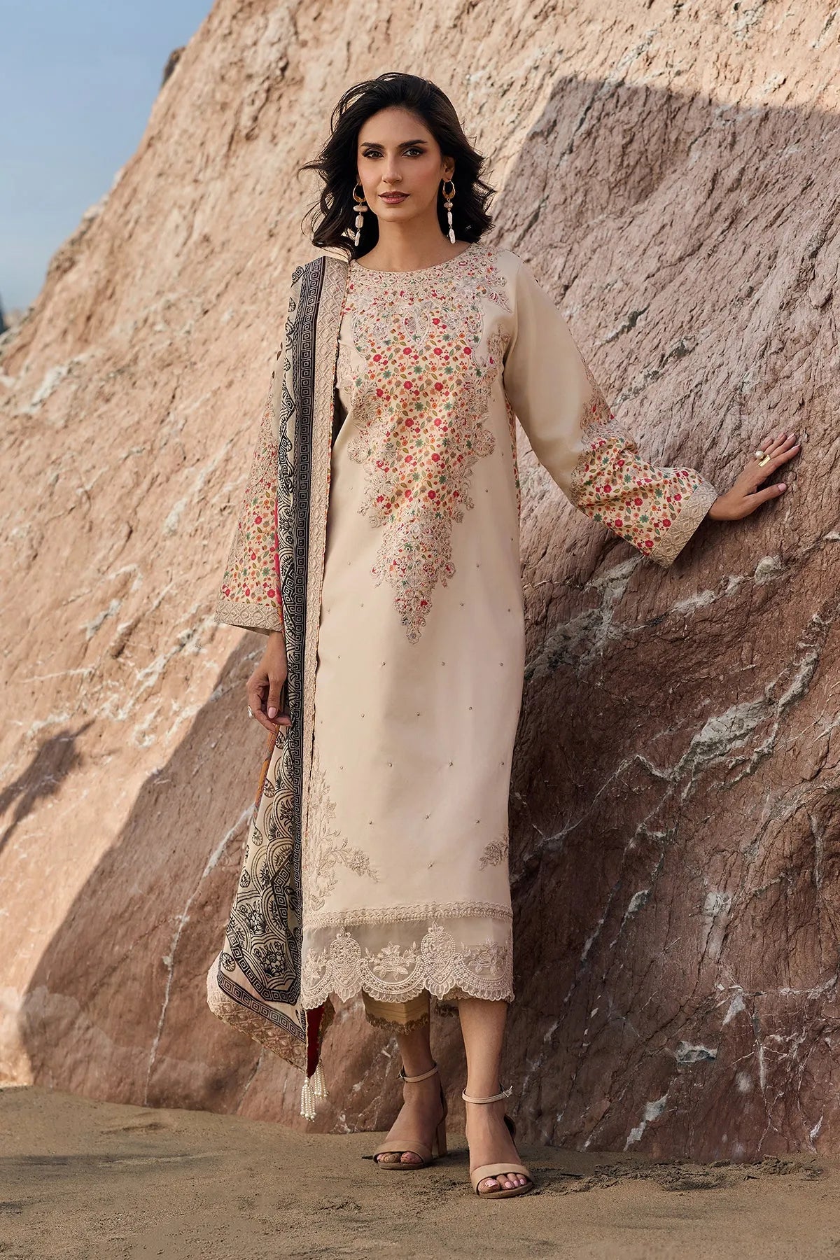 CHARIZMA SUNSHINE UNSTITCHED LAWN CSN6-01