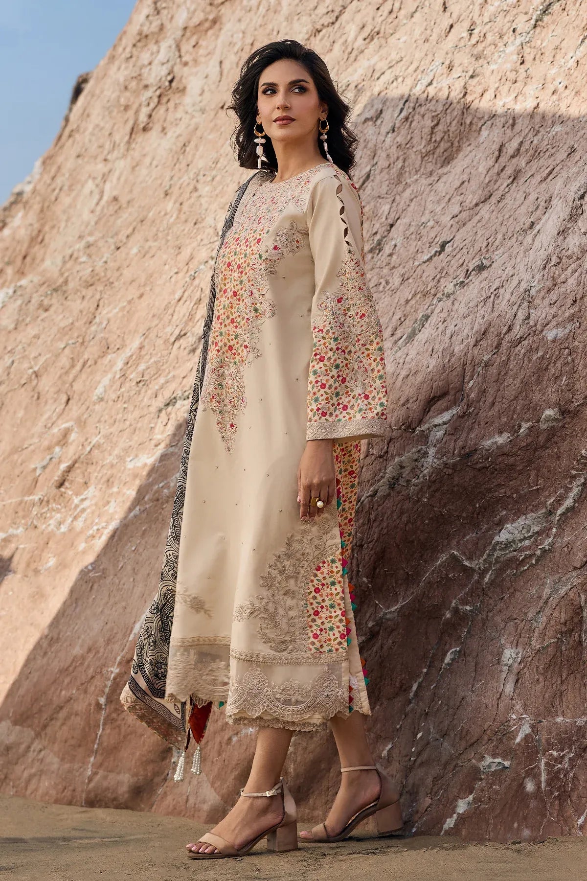 CHARIZMA SUNSHINE UNSTITCHED LAWN CSN6-01