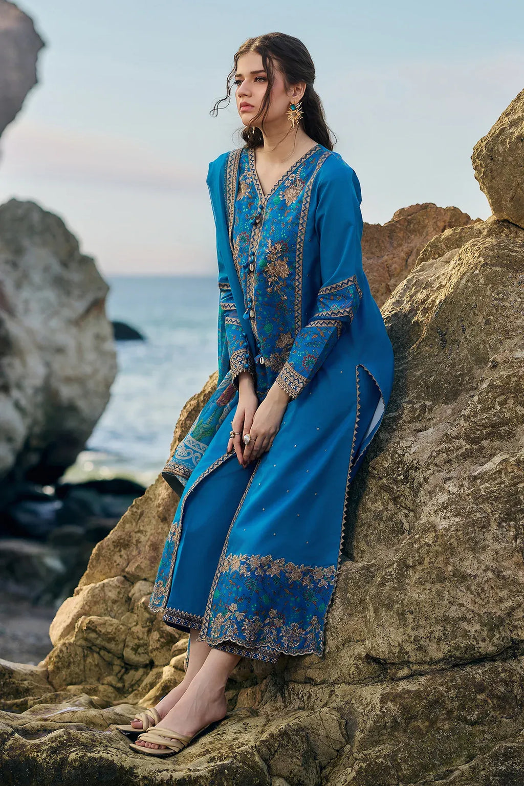 CHARIZMA SUNSHINE UNSTITCHED LAWN CSN6-06