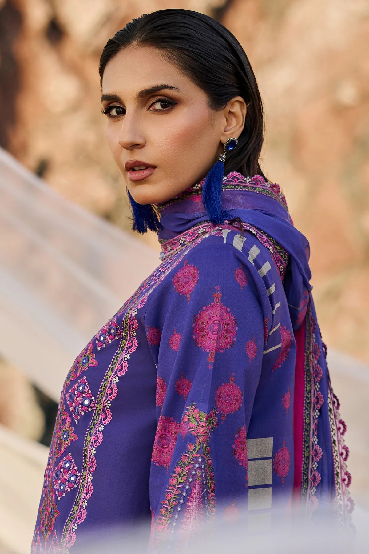 CHARIZMA SUNSHINE UNSTITCHED LAWN CSN6-08