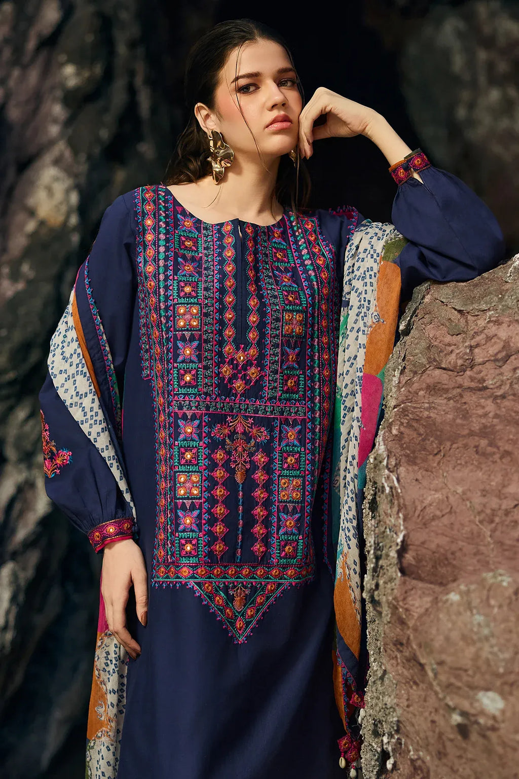 CHARIZMA SUNSHINE UNSTITCHED LAWN CSN6-04