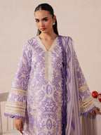 STITCHED BY CC MAHNUR JAHAAN LAWN MJ-10 3PC