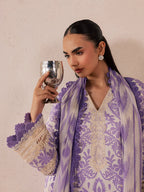 STITCHED BY CC MAHNUR JAHAAN LAWN MJ-10 3PC