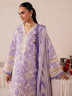 STITCHED BY CC MAHNUR JAHAAN LAWN MJ-10 3PC