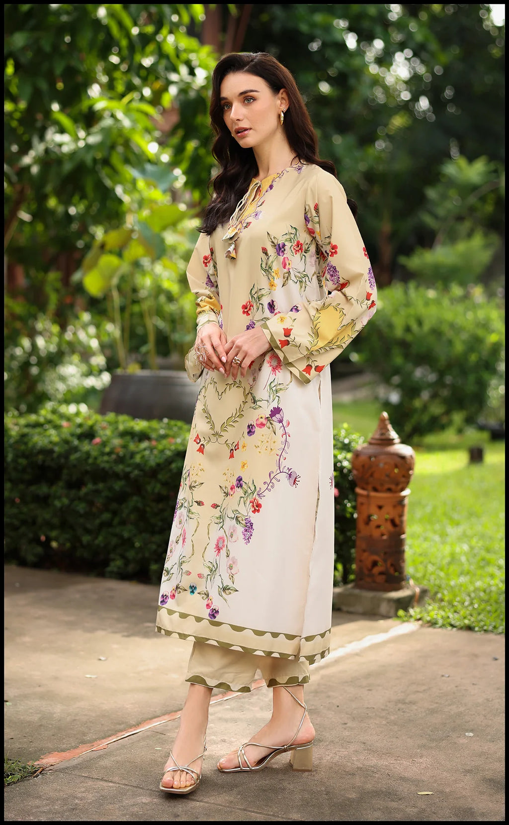 AZMIN OLIVE BLOOM 2PC