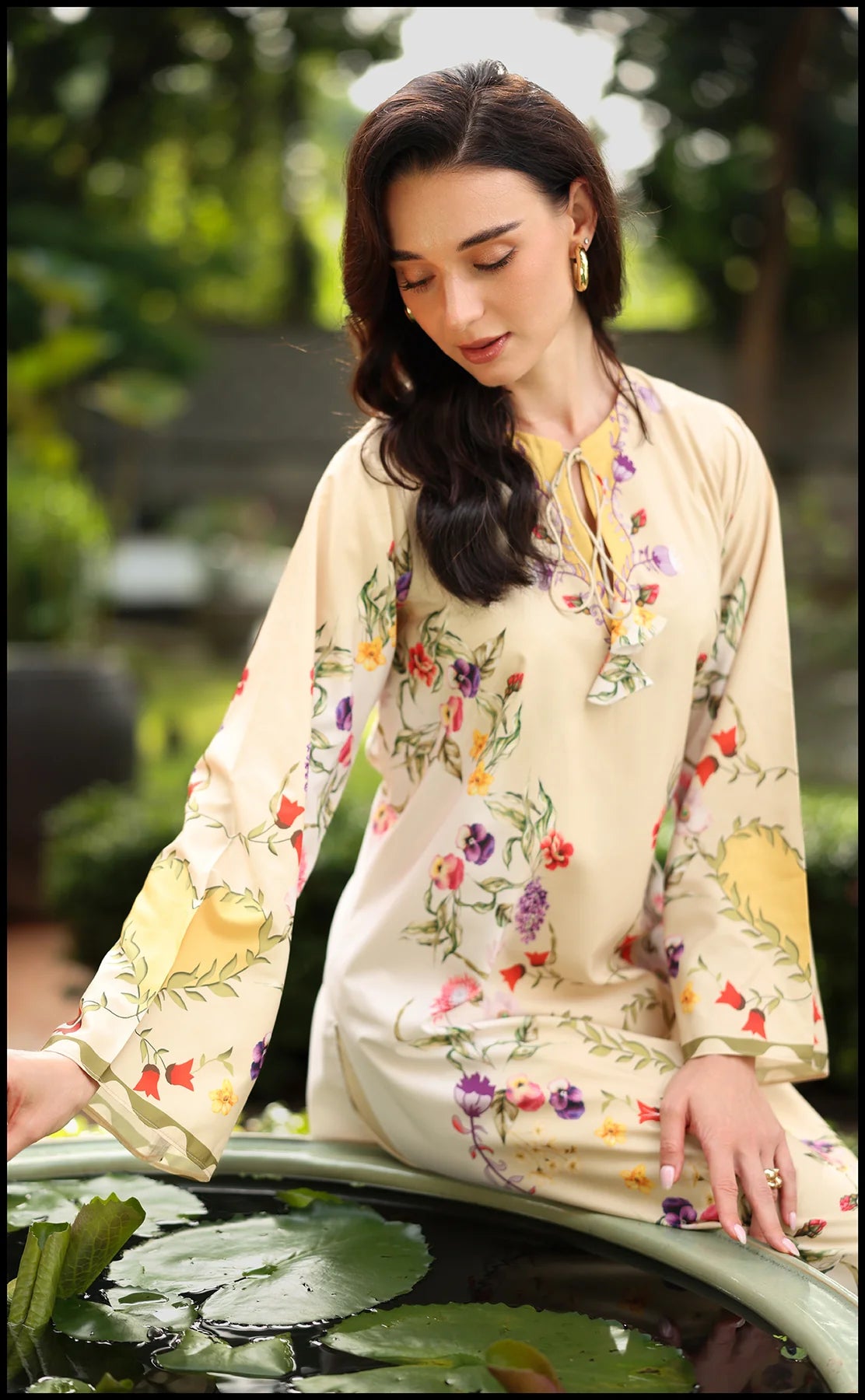 AZMIN OLIVE BLOOM 2PC
