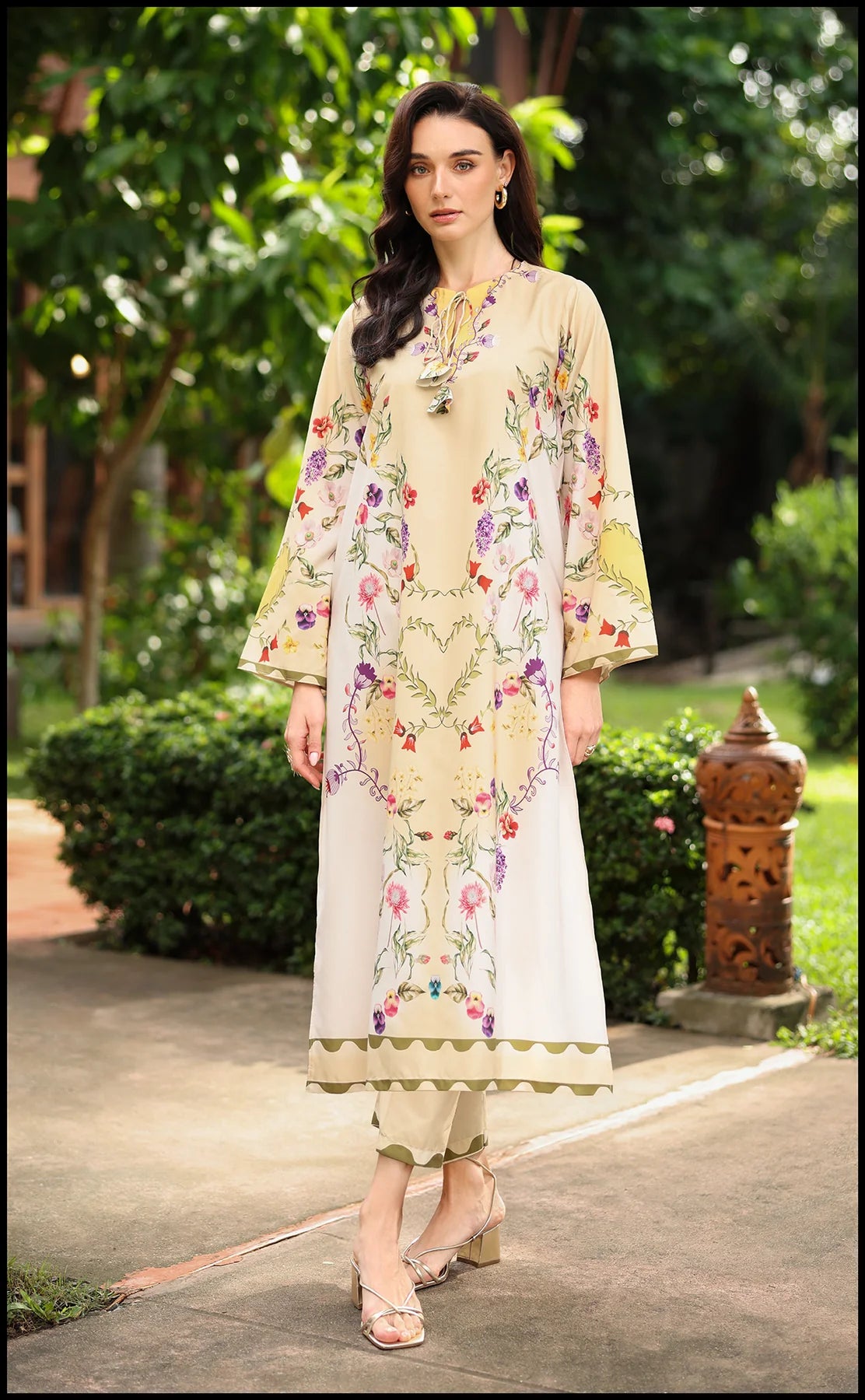 AZMIN OLIVE BLOOM 2PC