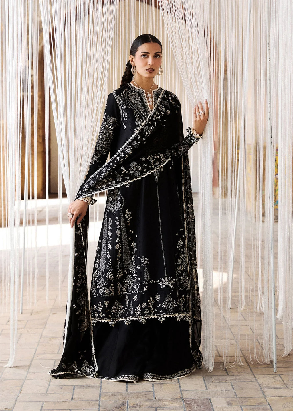 STITCHED BY CC HUSSAIN REHAR ZAN MESHKI 3PC
