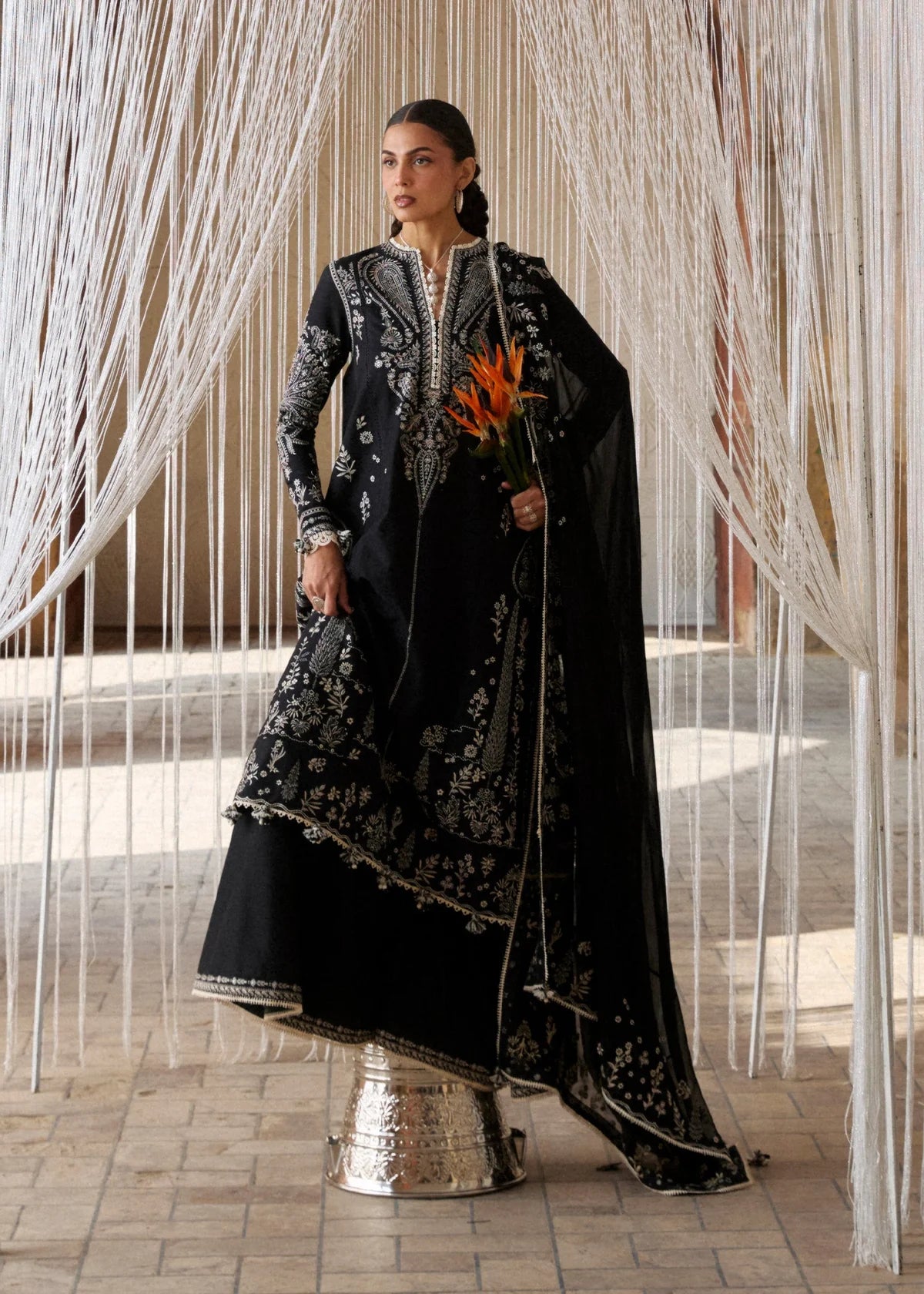 STITCHED BY CC HUSSAIN REHAR ZAN MESHKI 3PC