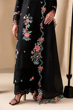 AZURE LUXURY LAWN BLACK PEONY