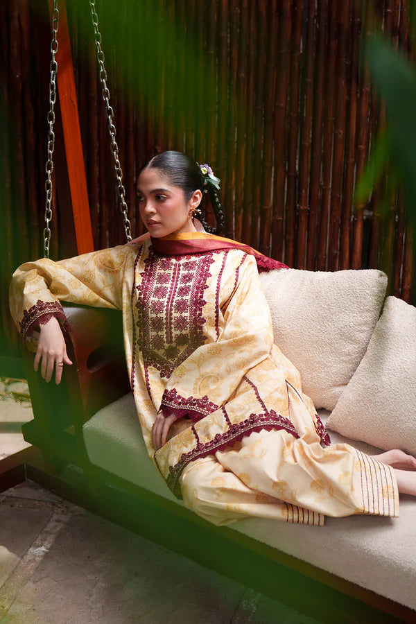 SAIRA RIZWAN LAANEM UNSTITCHED ZAREEN-A