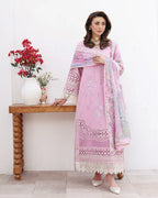 STITCHED BY CC ROHEENAZ FLORAL REVEIRE PASTEL DREAM 3PC