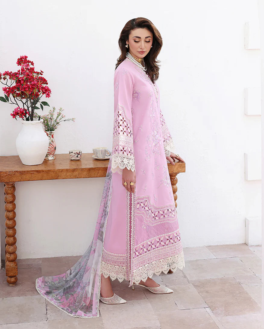 STITCHED BY CC ROHEENAZ FLORAL REVEIRE PASTEL DREAM 3PC