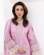 STITCHED BY CC ROHEENAZ FLORAL REVEIRE PASTEL DREAM 3PC