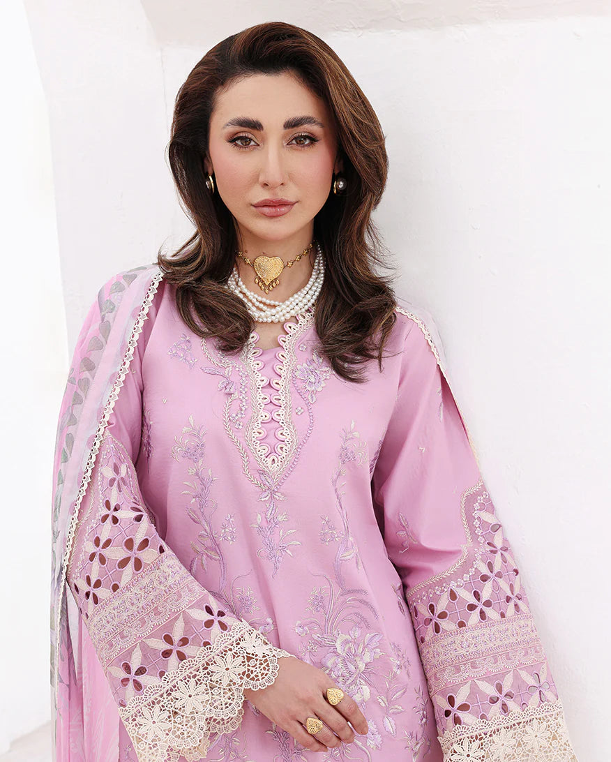 STITCHED BY CC ROHEENAZ FLORAL REVEIRE PASTEL DREAM 3PC