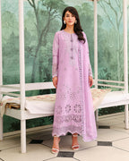 ROHEENAZ VEIL OF SUMMER CHIKANKARI PETAL ROYALE