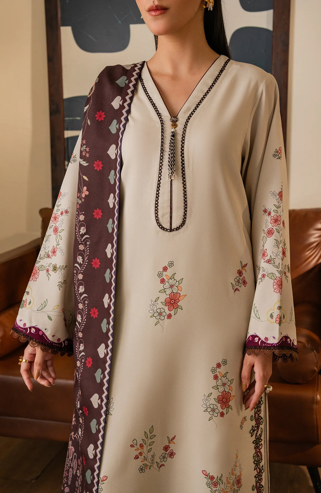 SERAN BELLINI WINTER UNSTITCHED EVARA