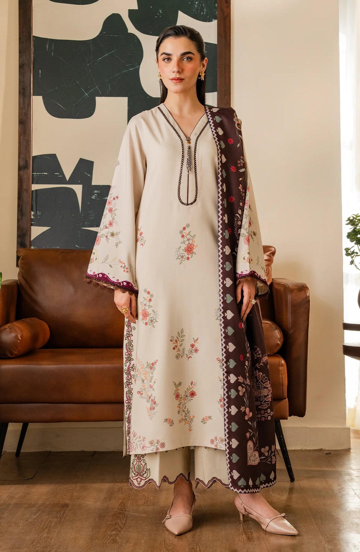 SERAN BELLINI WINTER UNSTITCHED EVARA