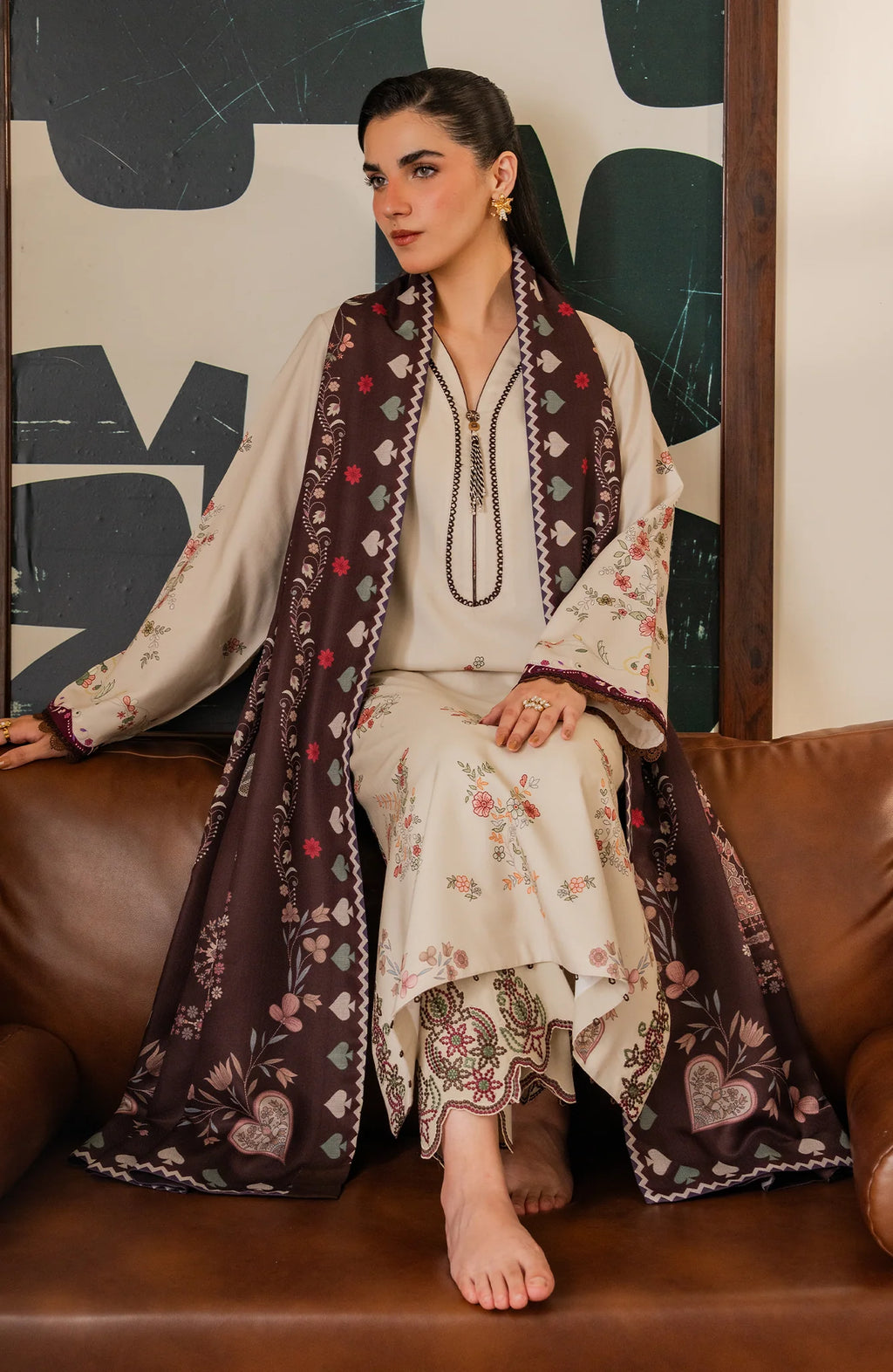 SERAN BELLINI WINTER UNSTITCHED EVARA