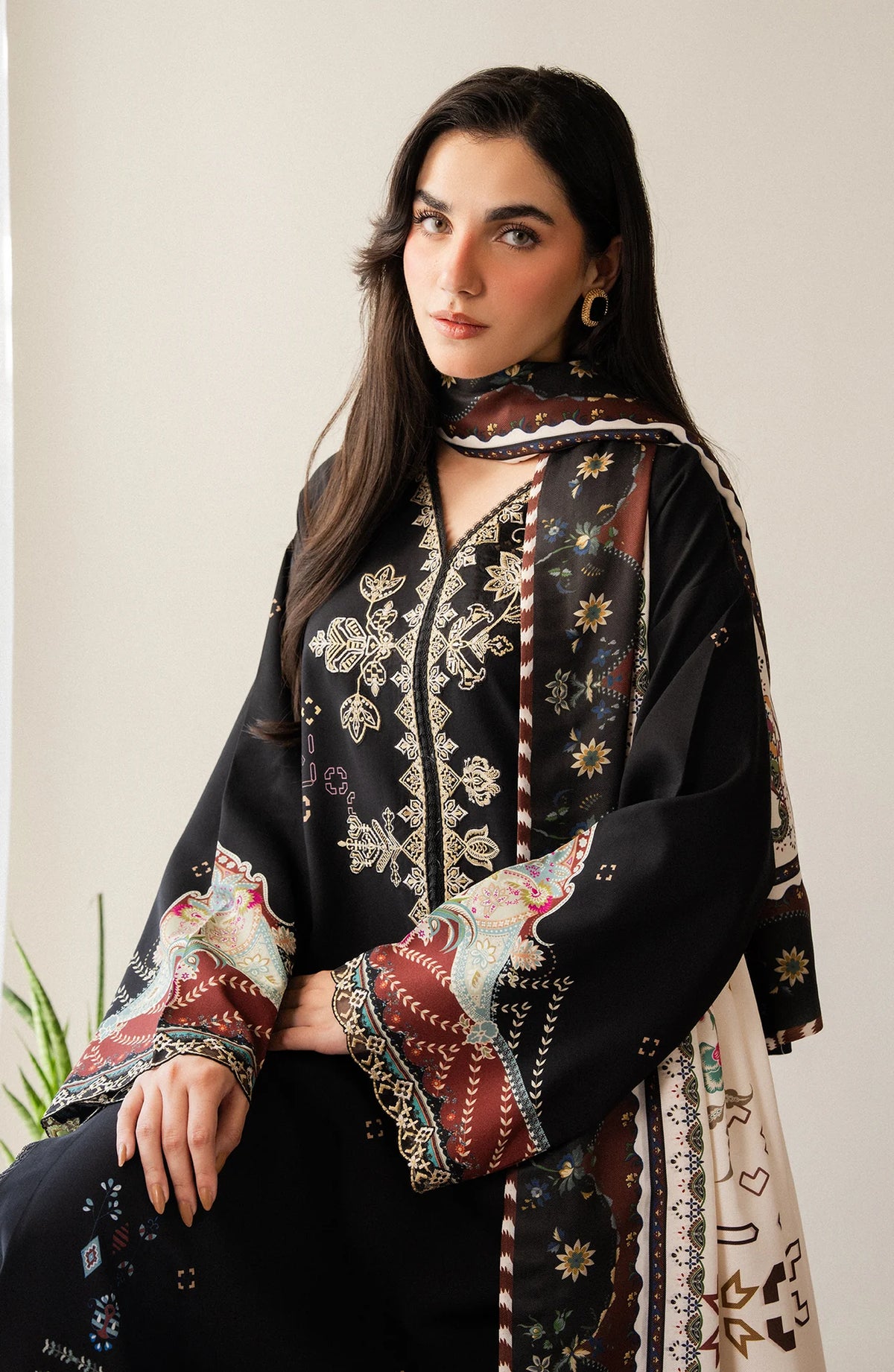 SERAN BELLINI WINTER UNSTITCHED NAIREL