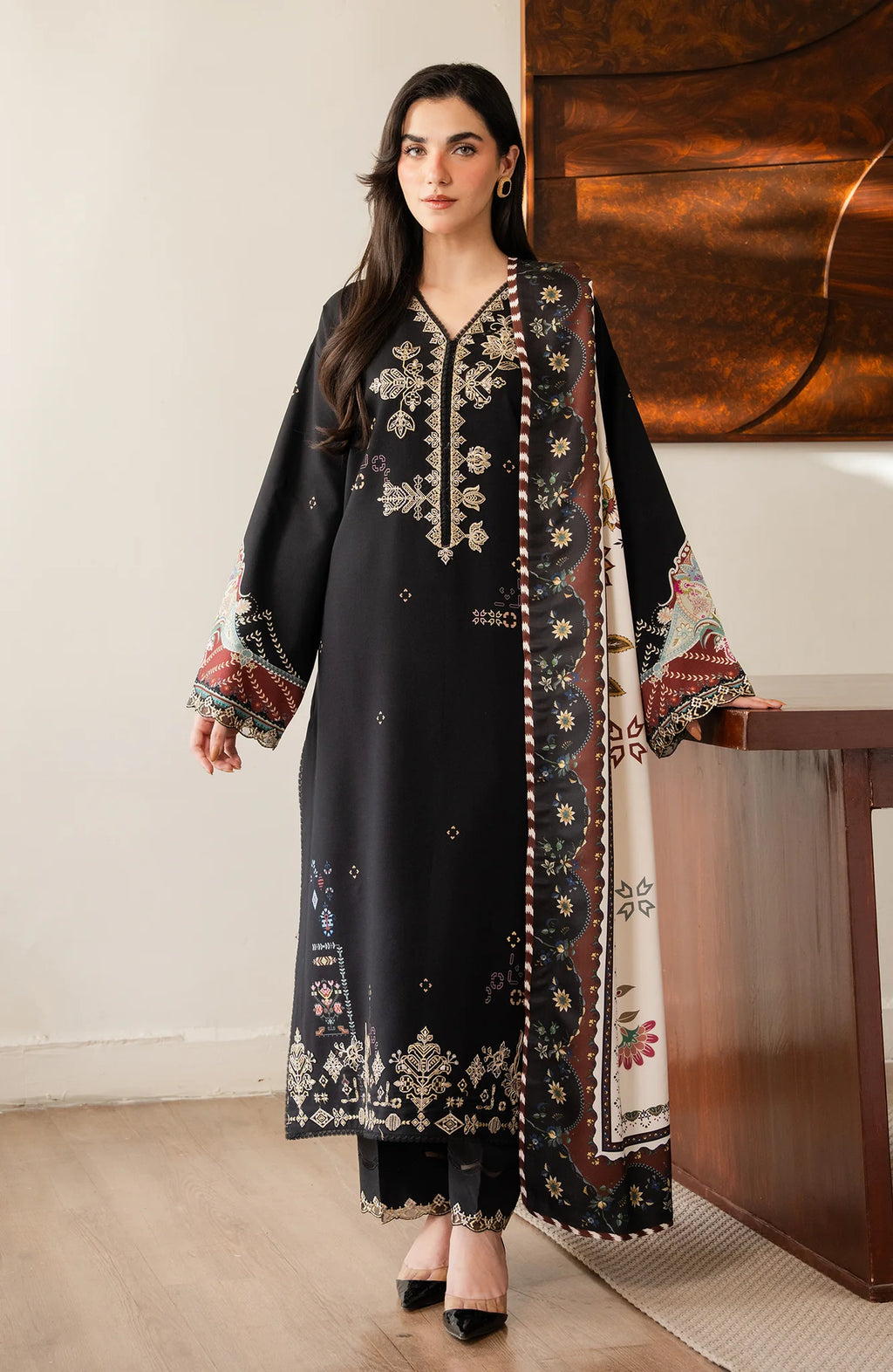 SERAN BELLINI WINTER UNSTITCHED NAIREL