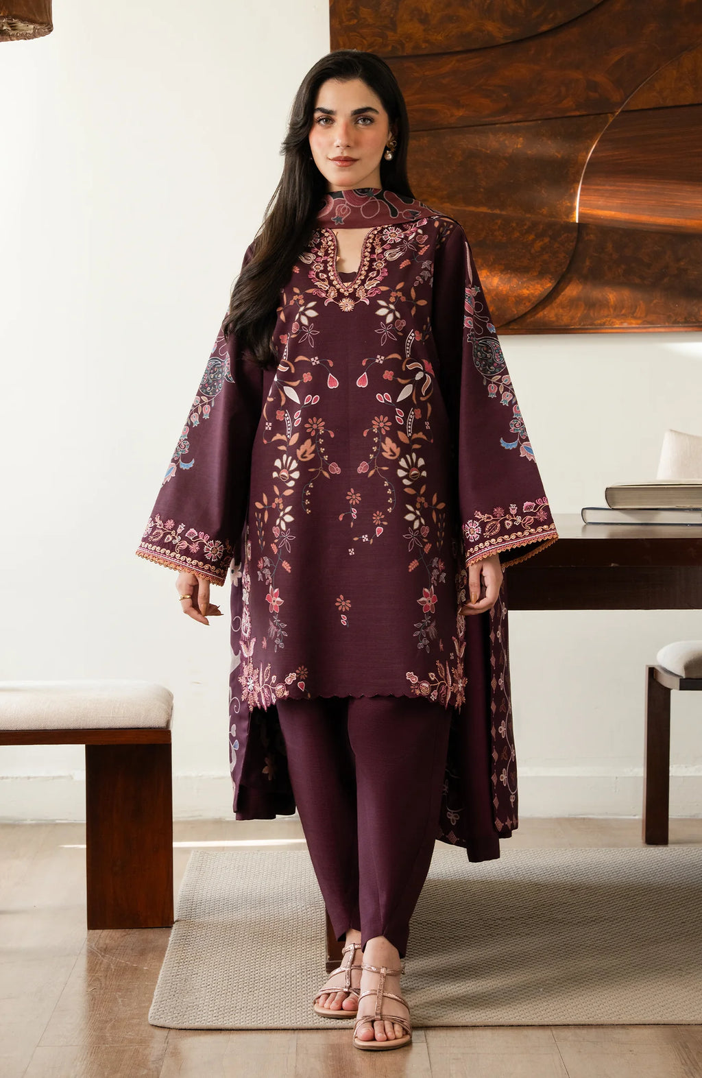 SERAN BELLINI WINTER UNSTITCHED ZAIREL