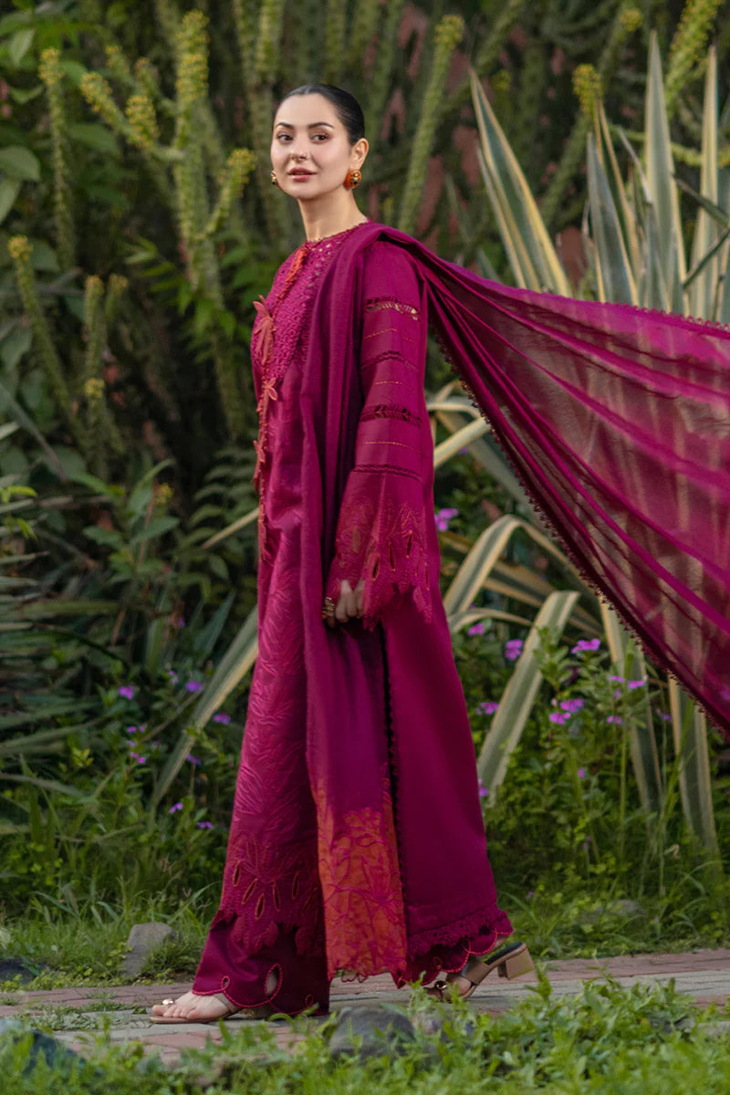 STITCHED BY CC RANG RASIYA LUXURY EID AYRA 3PC