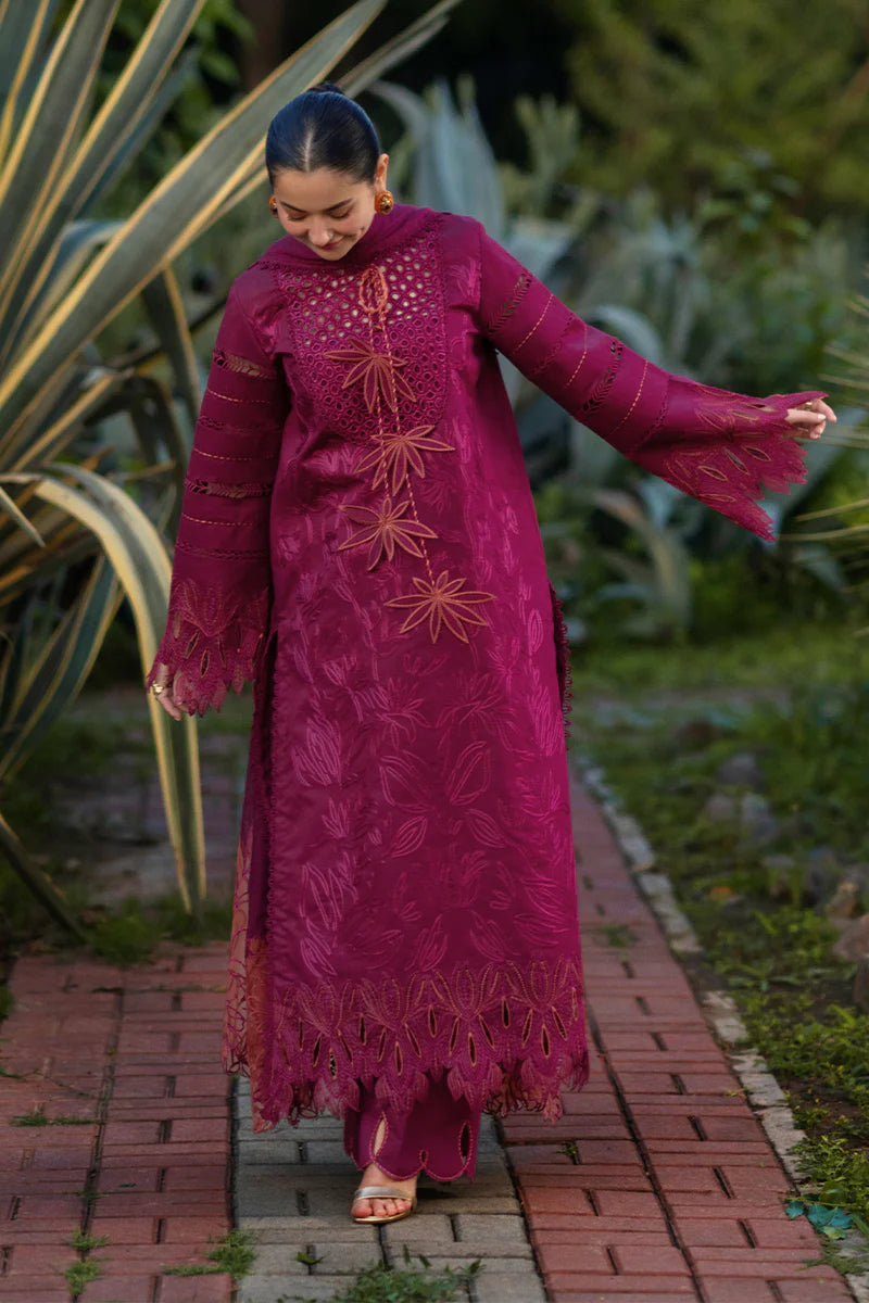 STITCHED BY CC RANG RASIYA LUXURY EID AYRA 3PC