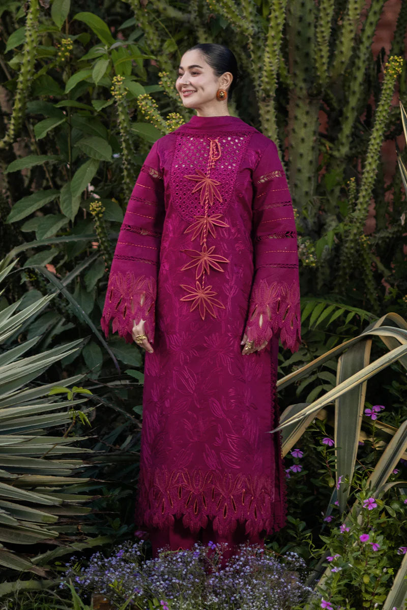 STITCHED BY CC RANG RASIYA LUXURY EID AYRA 3PC