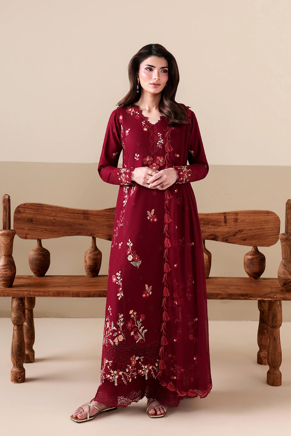 AZURE LUXURY LAWN RUBY ROSE