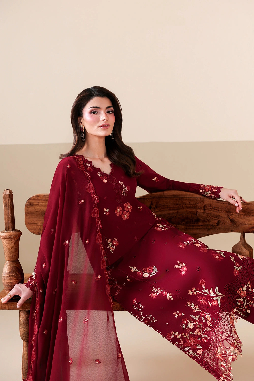AZURE LUXURY LAWN RUBY ROSE