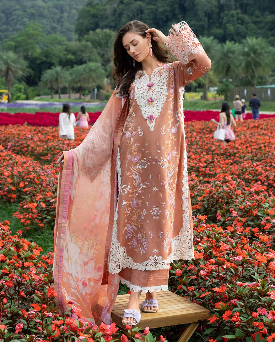 STITCHED BY CC ROSETTE REVERIE MUSHQ 3PC