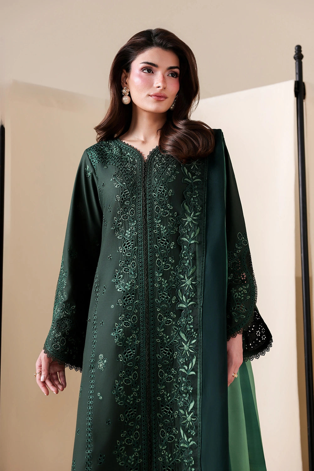 AZURE LUXURY LAWN SHADES OF EMERALD