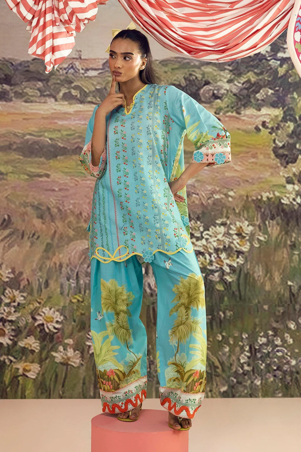 SANA SAFINAZ SS26SM63P2T 2PC