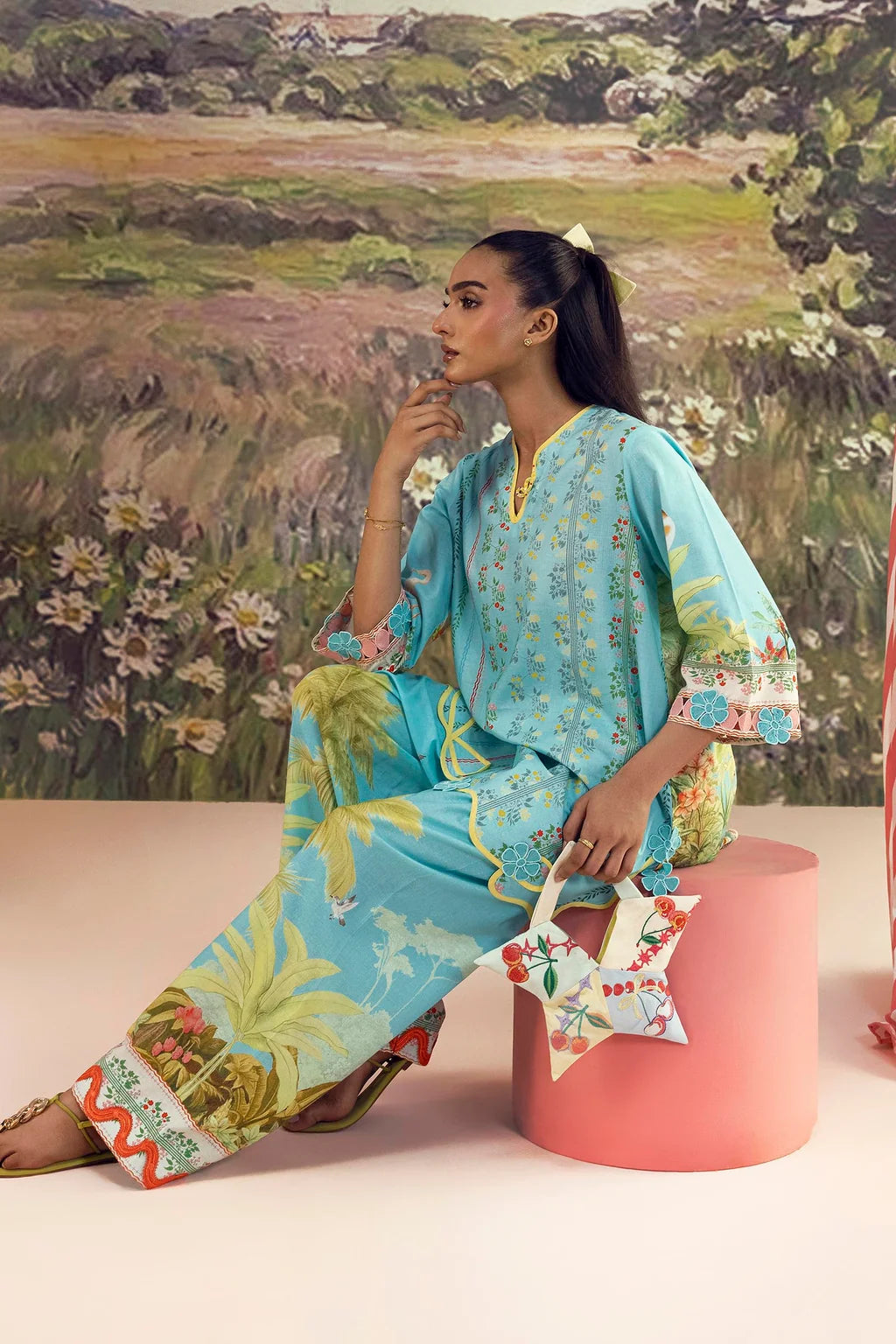 SANA SAFINAZ SS26SM63P2T 2PC