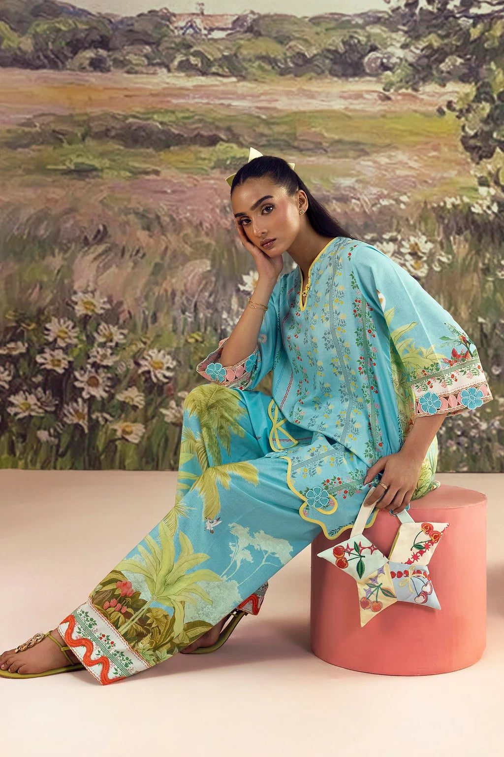 SANA SAFINAZ SS26SM63P2T 2PC