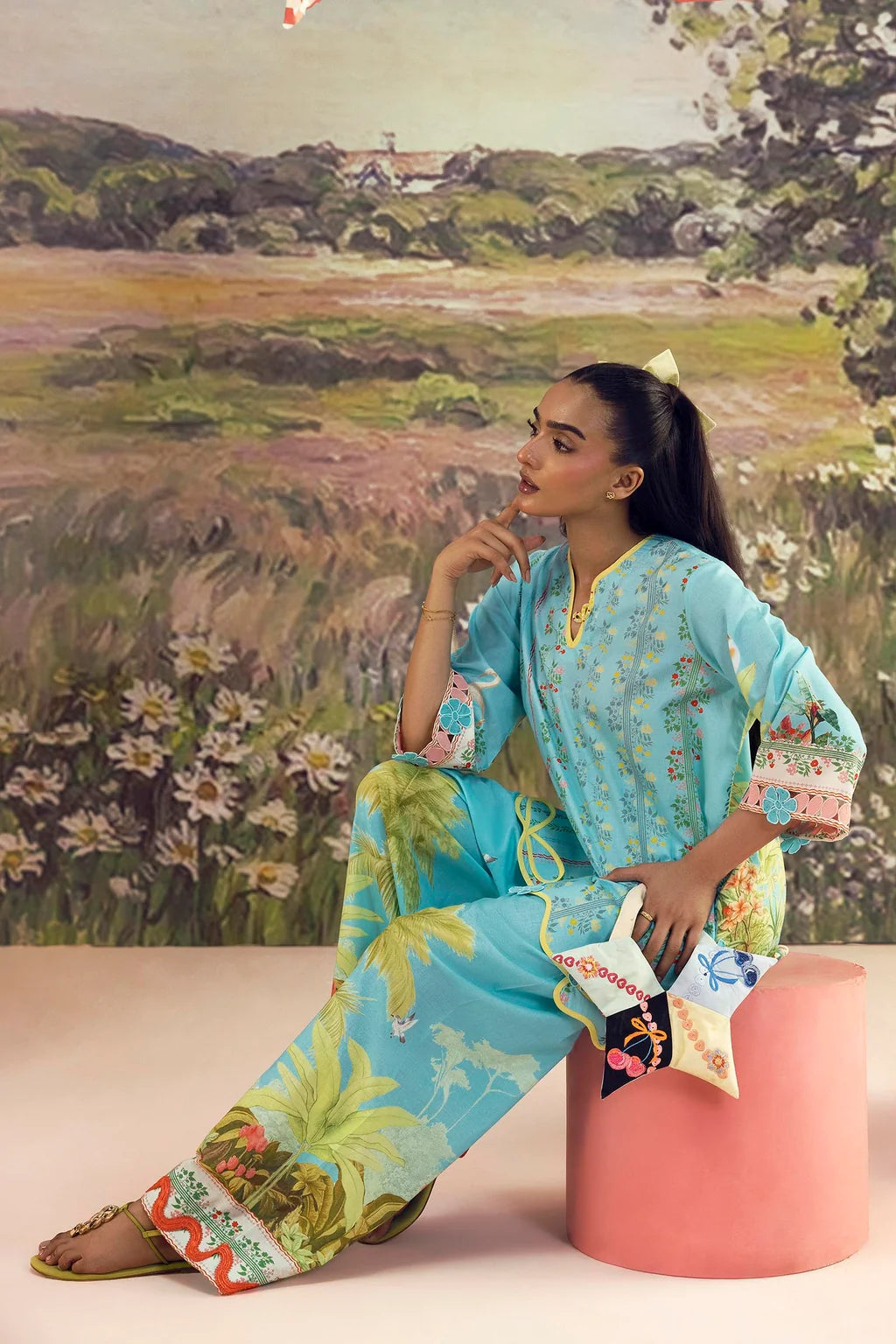 SANA SAFINAZ SS26SM63P2T 2PC