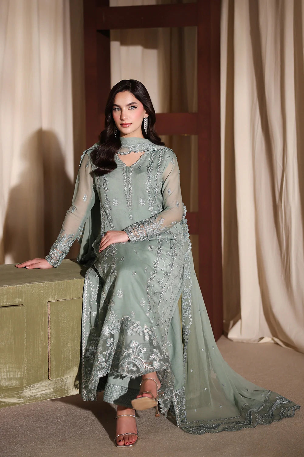 AZURE LUXE SATIN SAGE