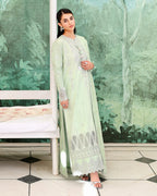 ROHEENAZ VEIL OF SUMMER CHIKANKARI SERENE DUSK
