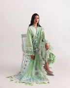 SUFFUSE LAWN UNSTITCHED NAVIEL