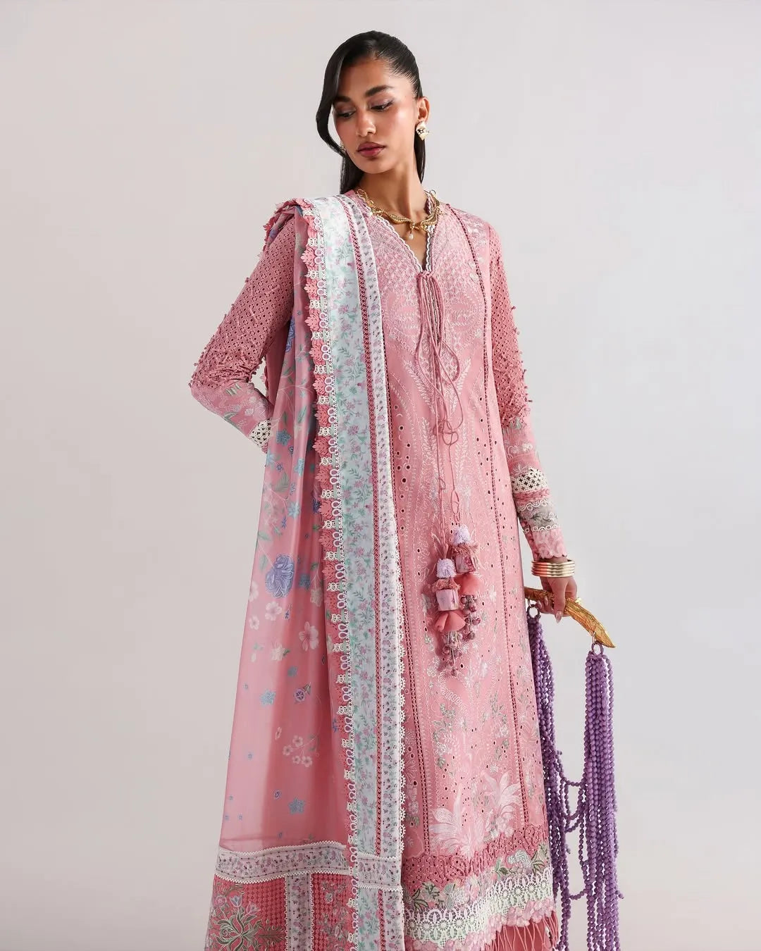 SUFFUSE LAWN UNSTITCHED KESIRA