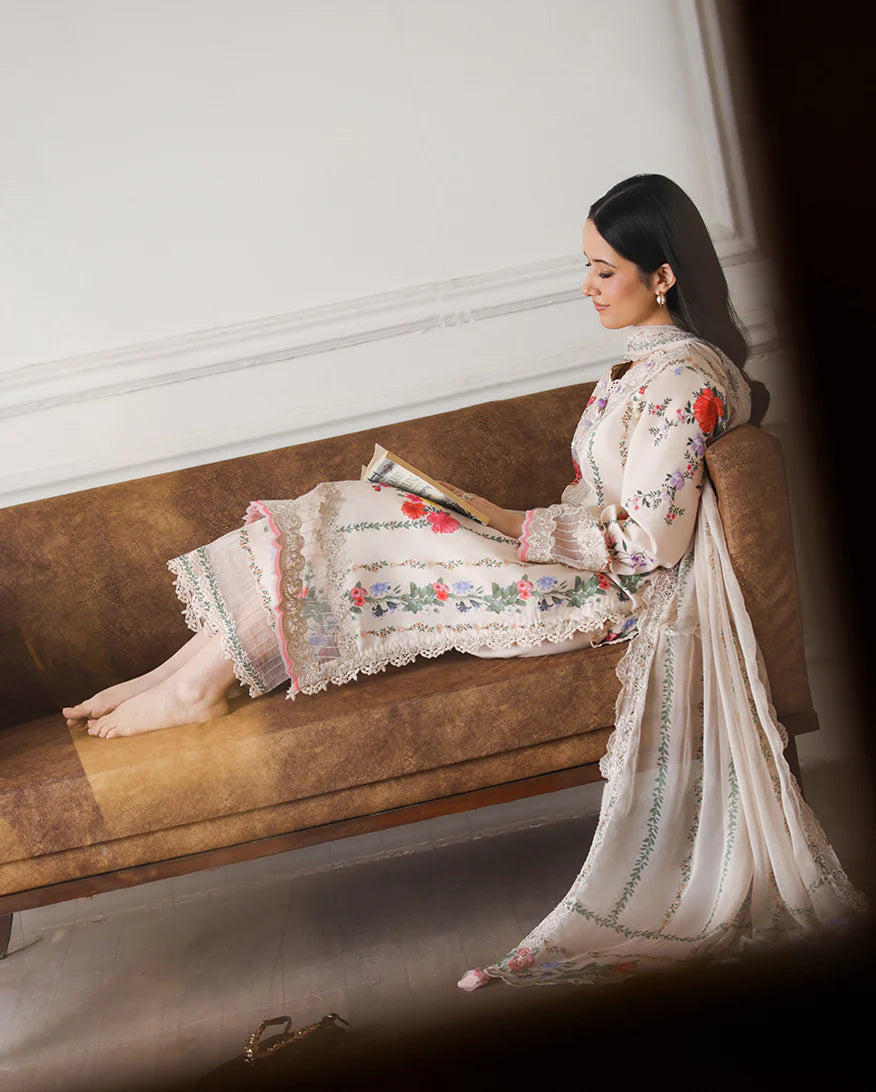 ROHEENAZ SUNLIT TALES PRINTED SUNFLARE PETAL