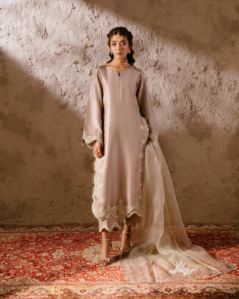 GAZEELE TEA PINK 3PC