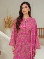 STITCHED BY CC U3968 PLUM 3PC